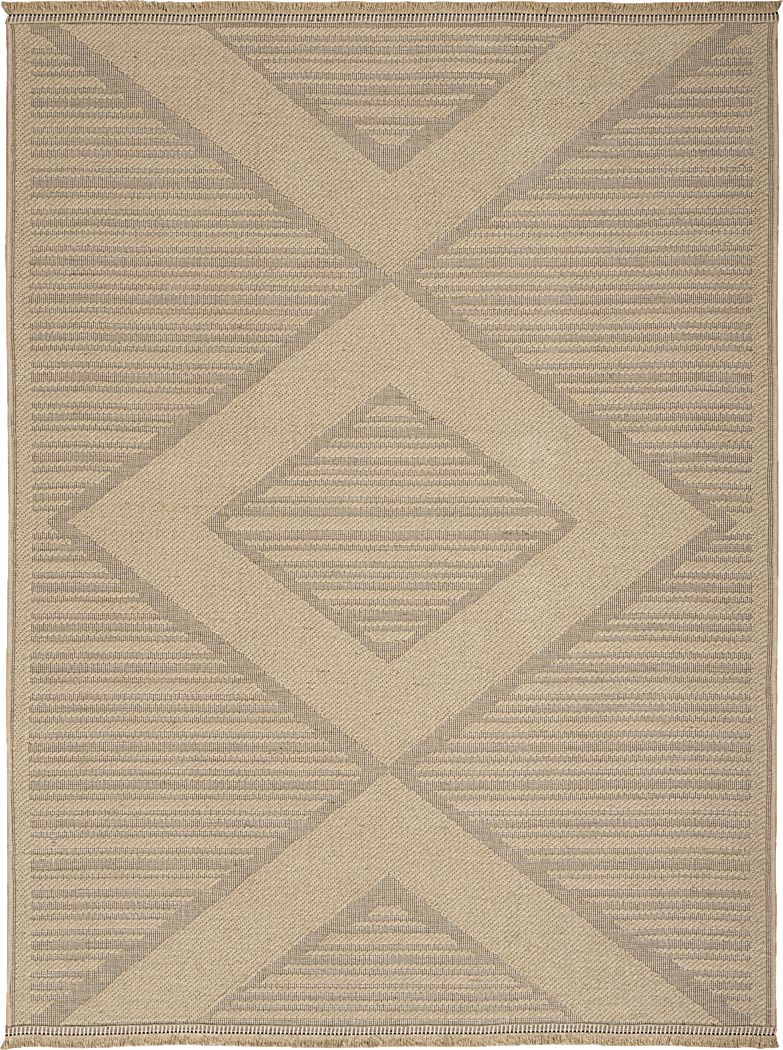 Shorewell Beige 5'3 x 7'3 Rug