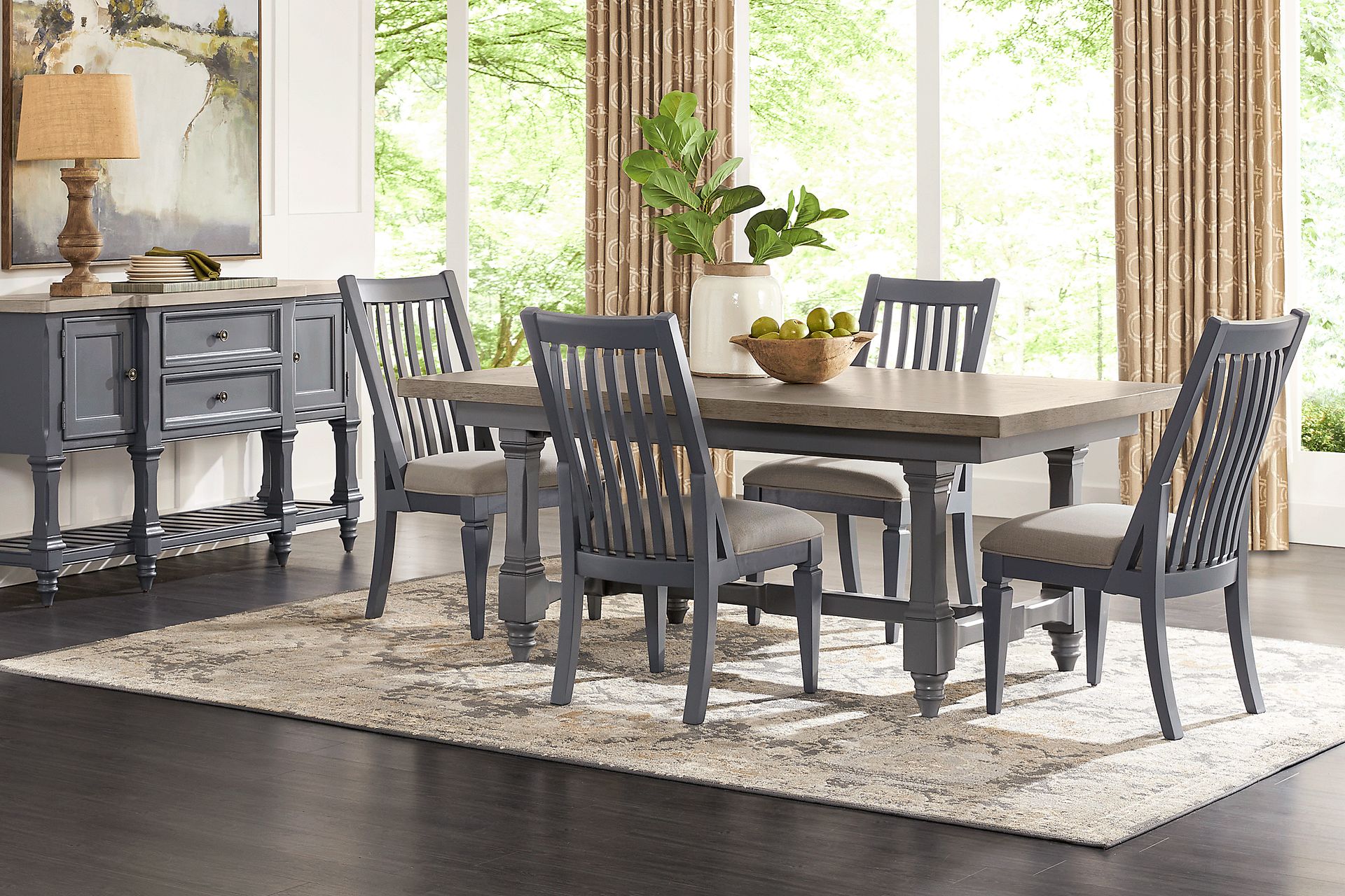 Shorewood Gray 7 Pc Dining Room - Image 1