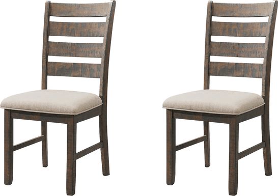 Showcavern Cream Side Chair, Set of 2