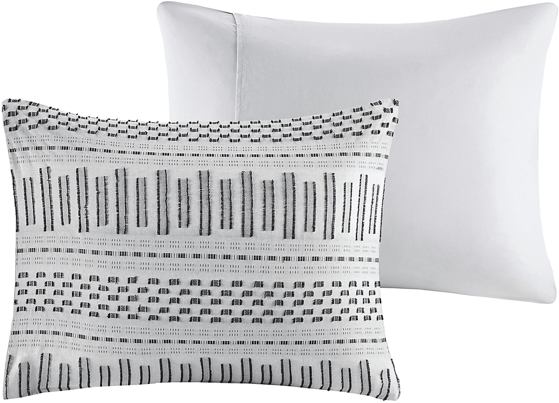 Shrader Gray 3 Pc King/California Comforter Set - Image 4