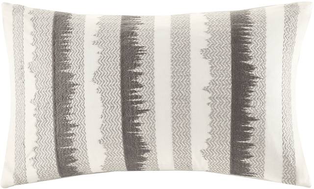 Shrader Ivory Charcoal 3 Pc King/California King Comforter Set - Thumbnail - Image 5