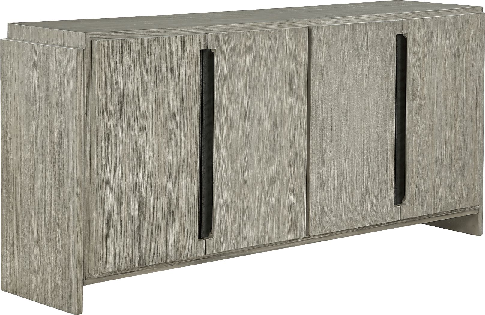 Shrewsbury Gray 4 Door Credenza