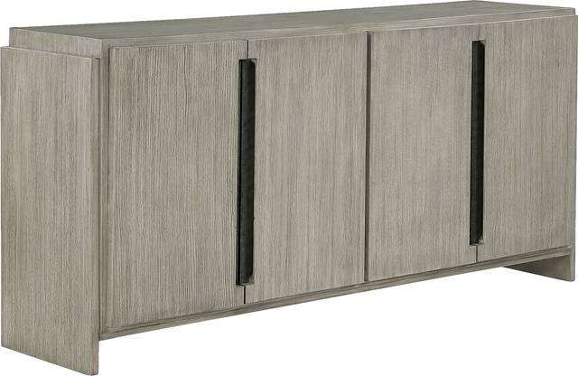 Shrewsbury Gray 4 Door Credenza - Thumbnail - Image 1
