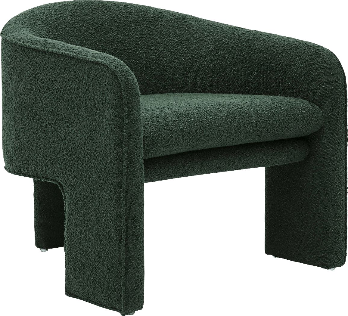 Shryrock Green Accent Chair