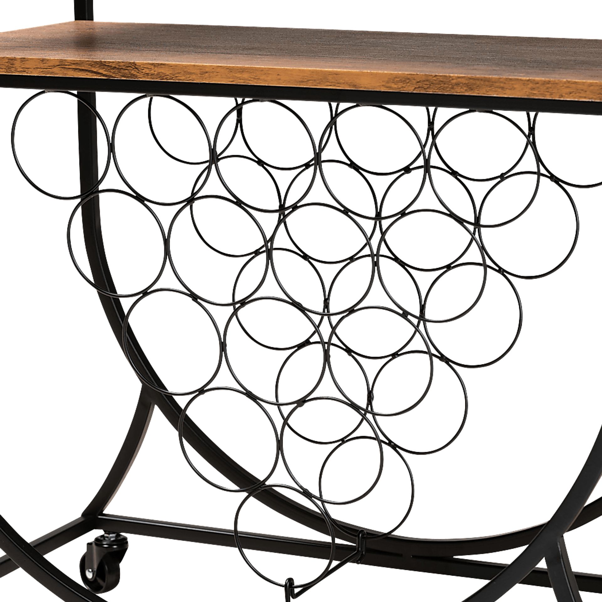 Shubel Walnut Bar Cart - Image 5