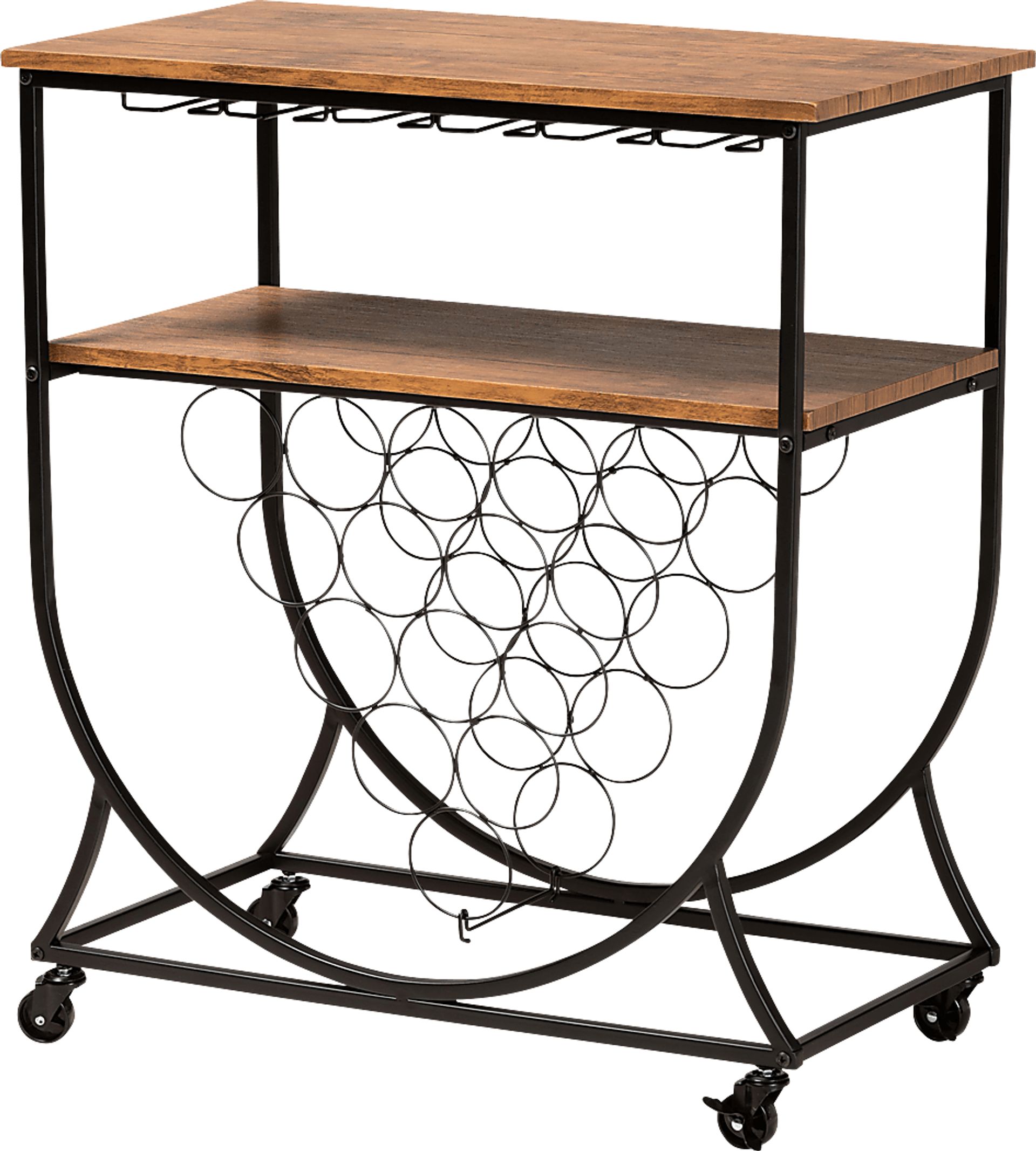 Shubel Walnut Bar Cart - Image 1