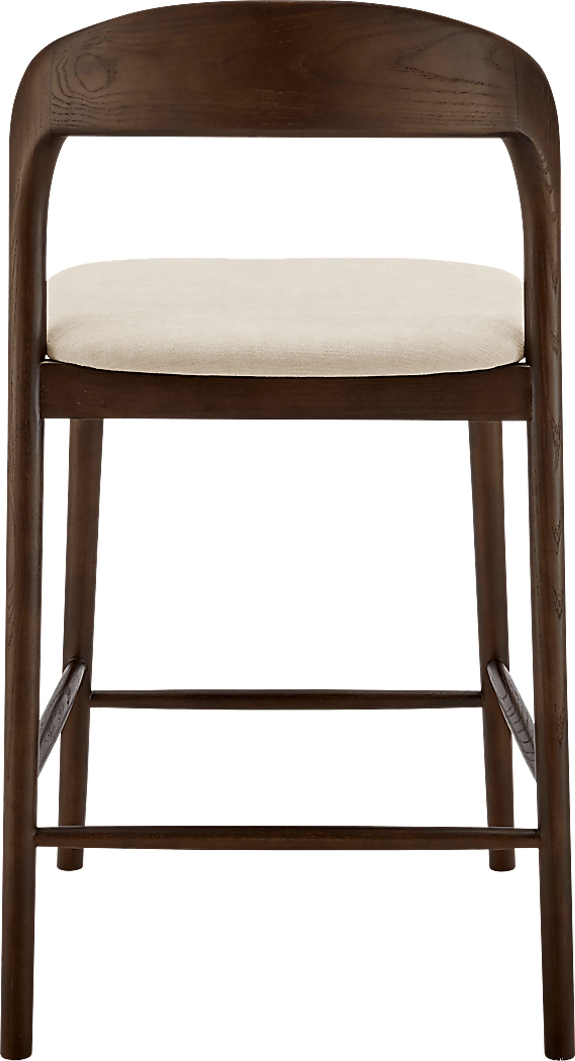 Shumway I Natural and Dark Walnut Counter Height Stool - Image 5