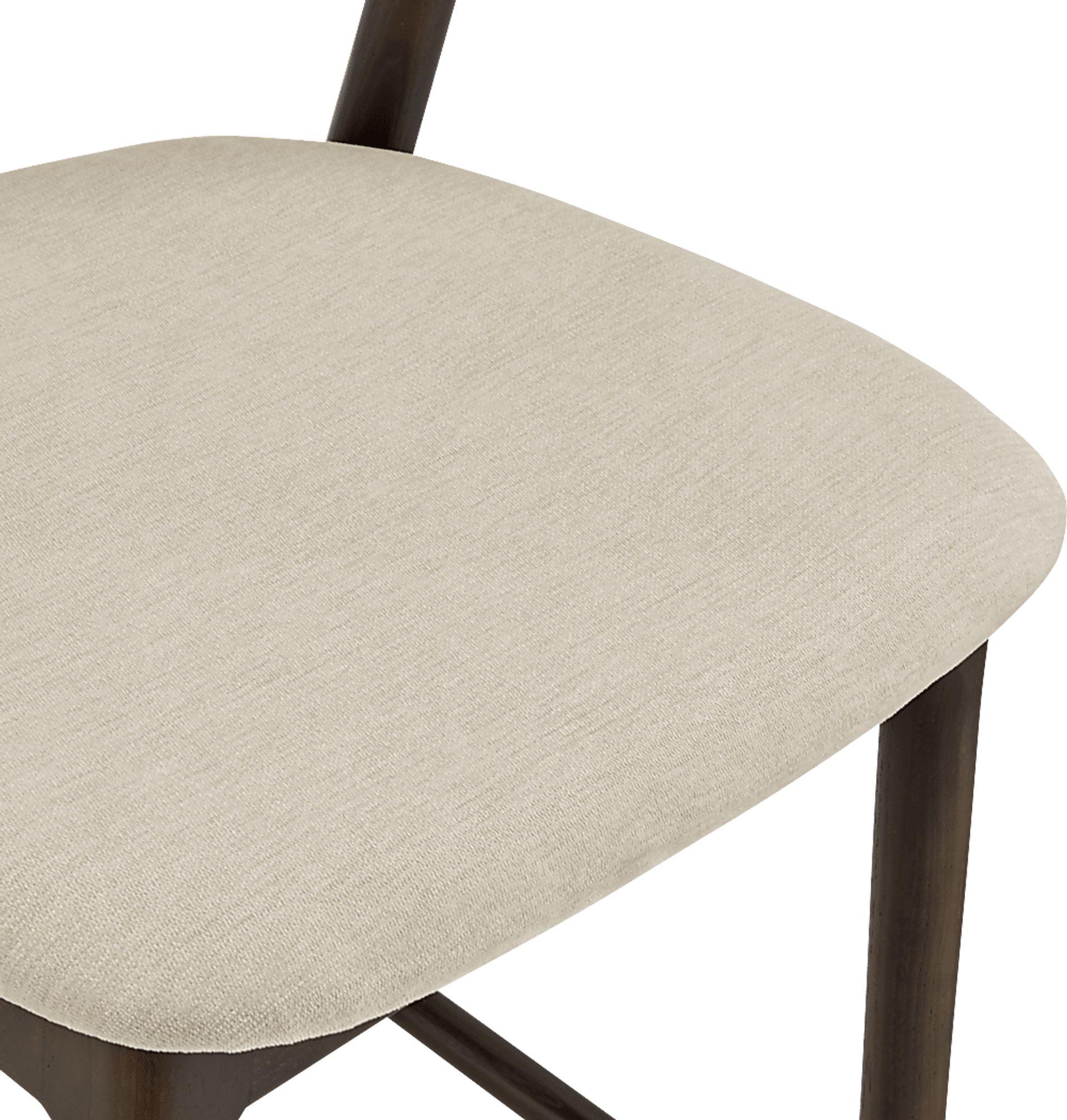 Shumway I Natural and Dark Walnut Counter Height Stool - Image 7