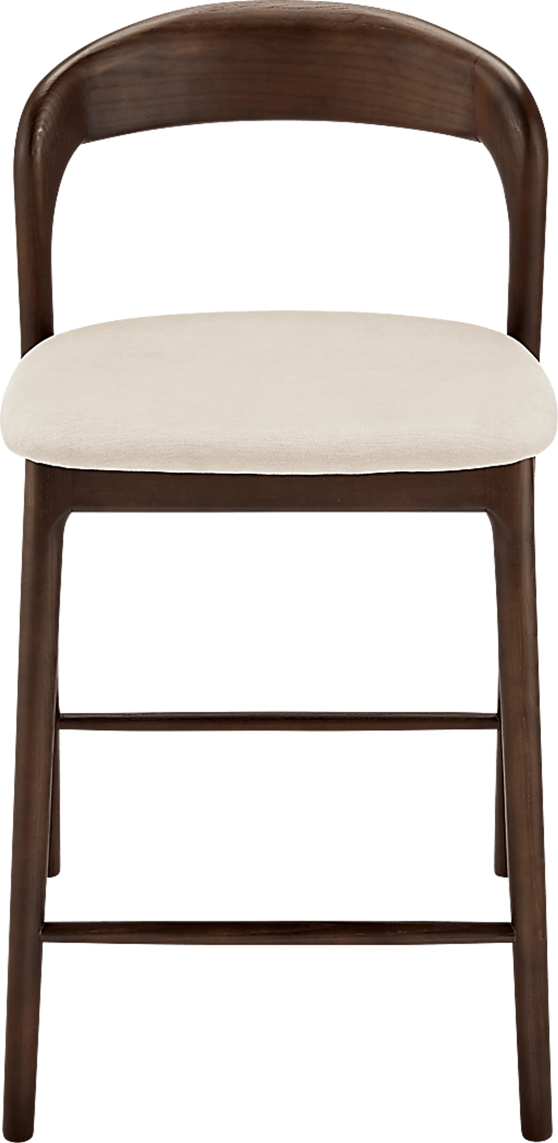Shumway I Natural and Dark Walnut Counter Height Stool - Image 1