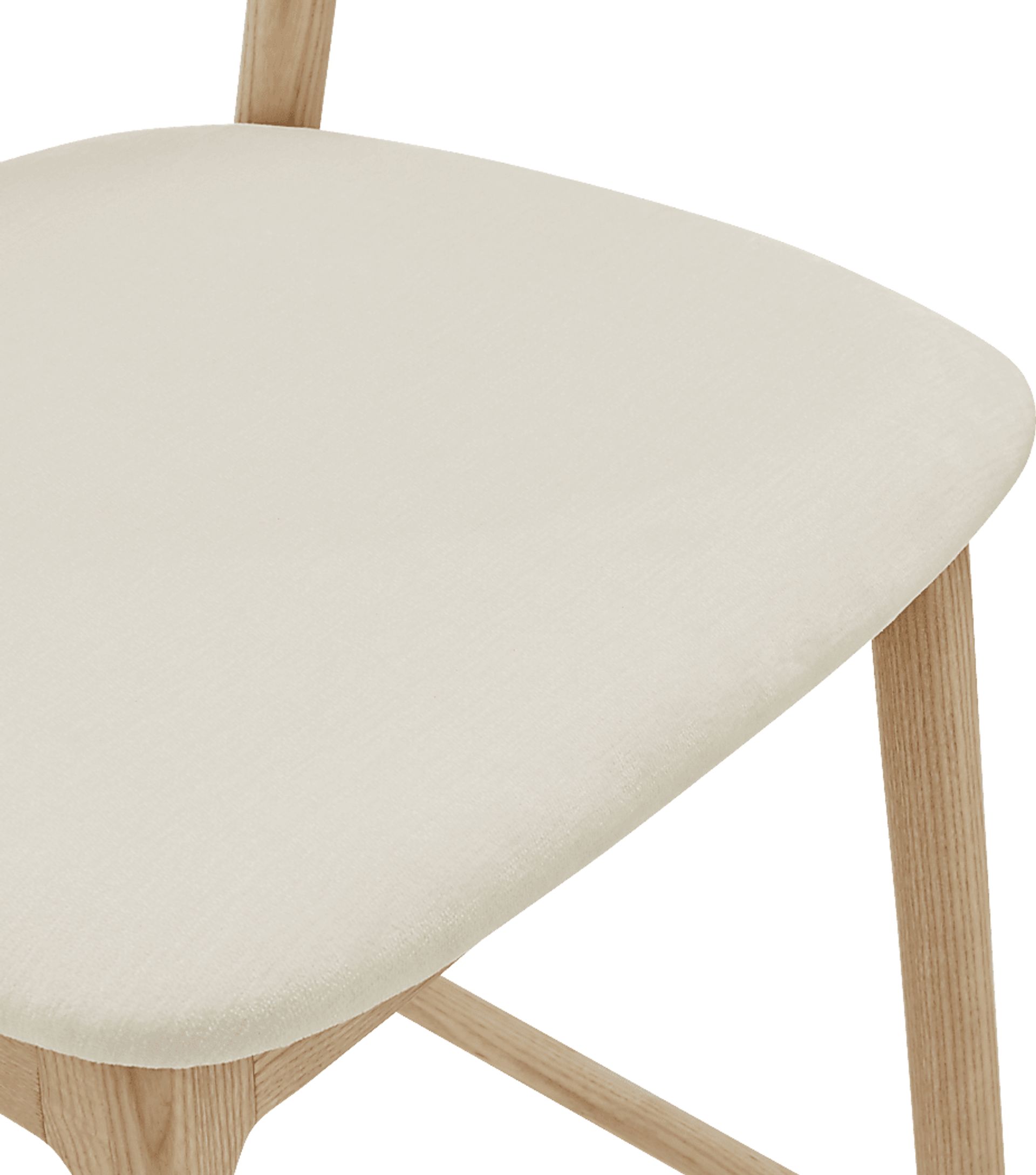Shumway II White and Natural Counter Height Stool - Image 7