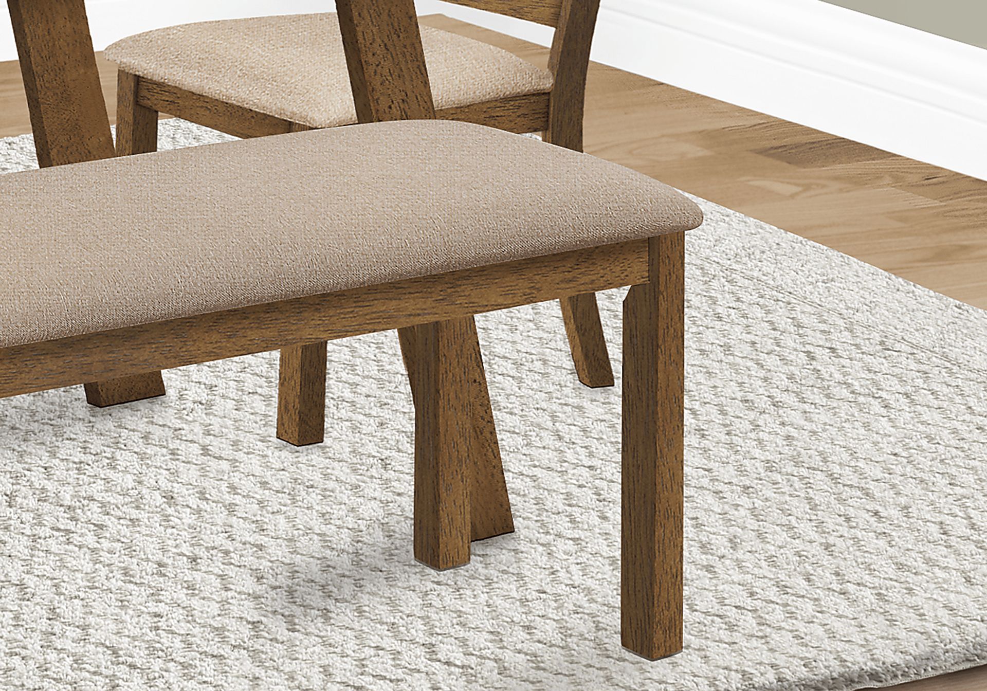Shuptrine Beige Dining Bench - Image 3