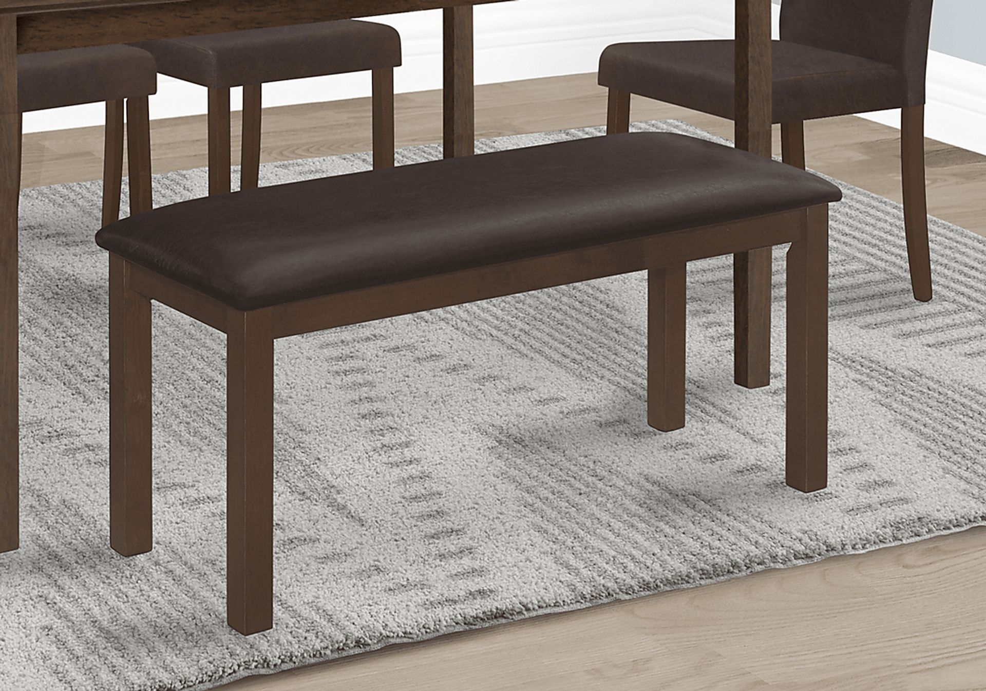 Shuptrine Brown Dining Bench - Image 2