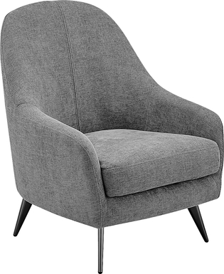 Shutesbury Dark Gray Accent Chair