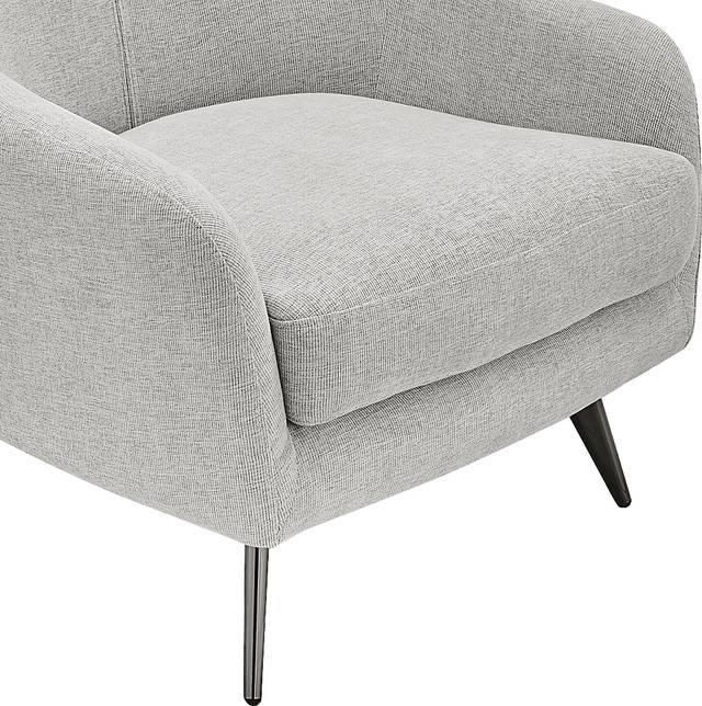 Shutesbury Taupe Accent Chair - Thumbnail - Image 7