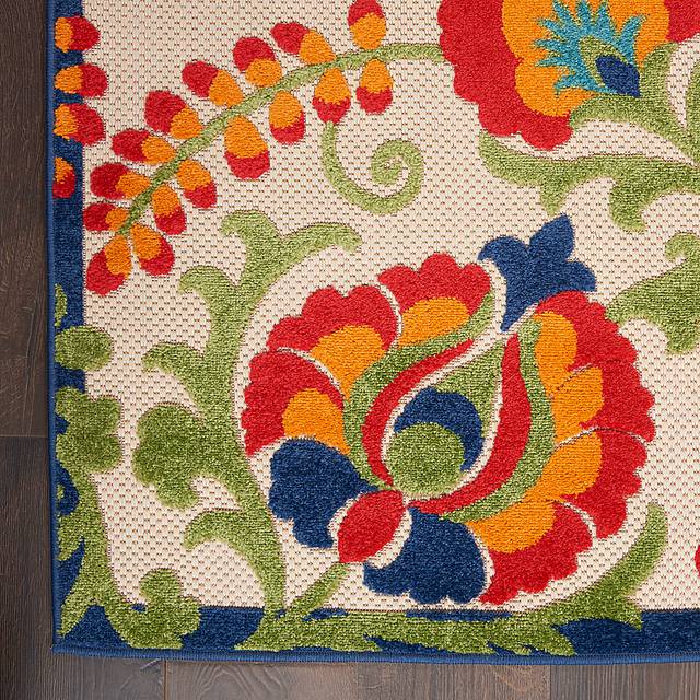 Shyann Multi 8' x 11' Indoor/Outdoor Rug - Thumbnail - Image 3