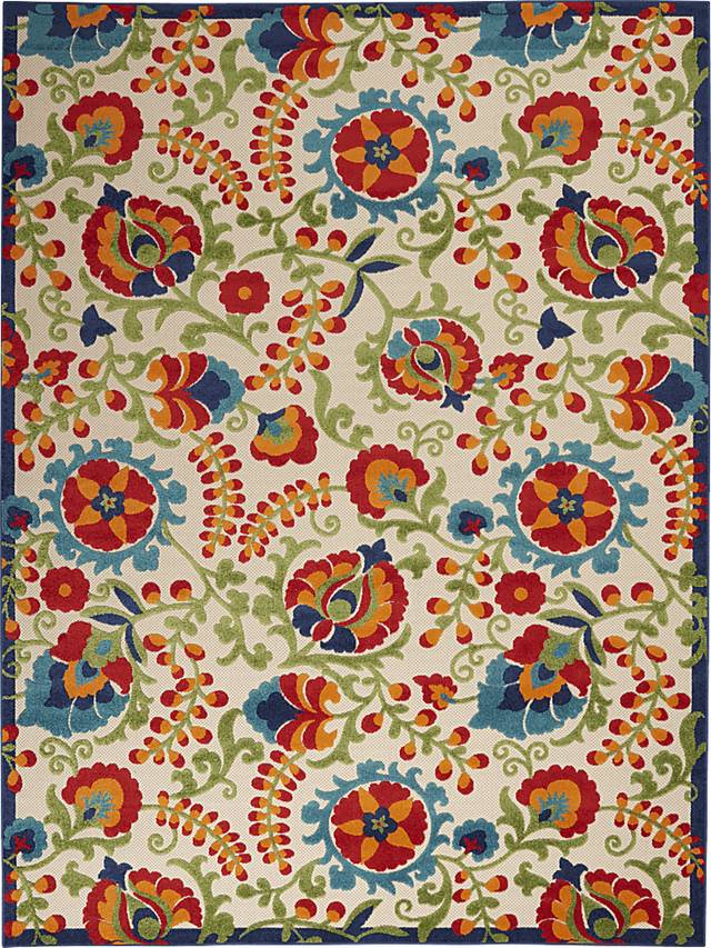 Shyann Multi 8' x 11' Indoor/Outdoor Rug - Thumbnail - Image 1