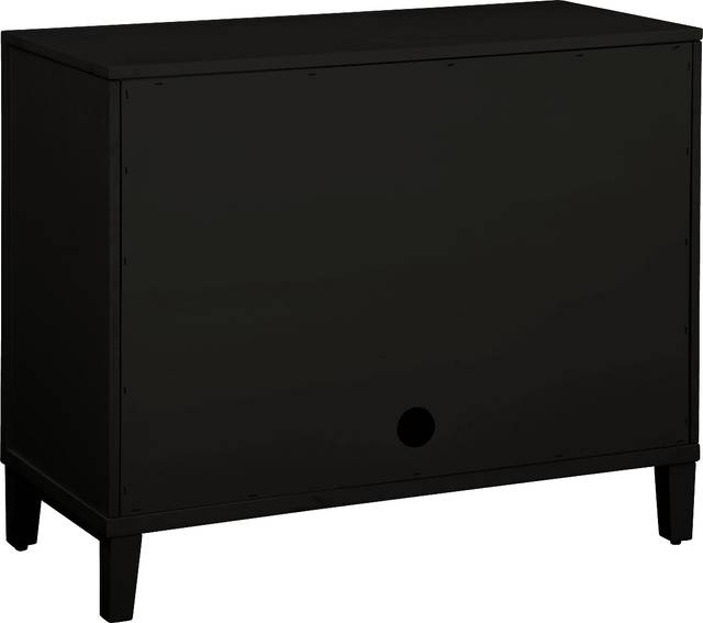 Siamak Black Accent Cabinet - Thumbnail - Image 4
