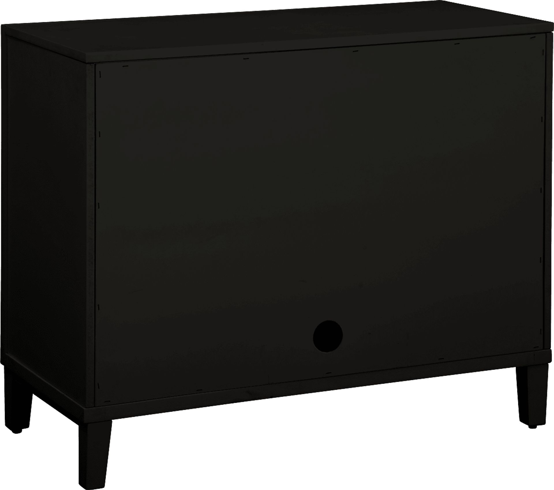 Siamak Black Accent Cabinet - Image 4