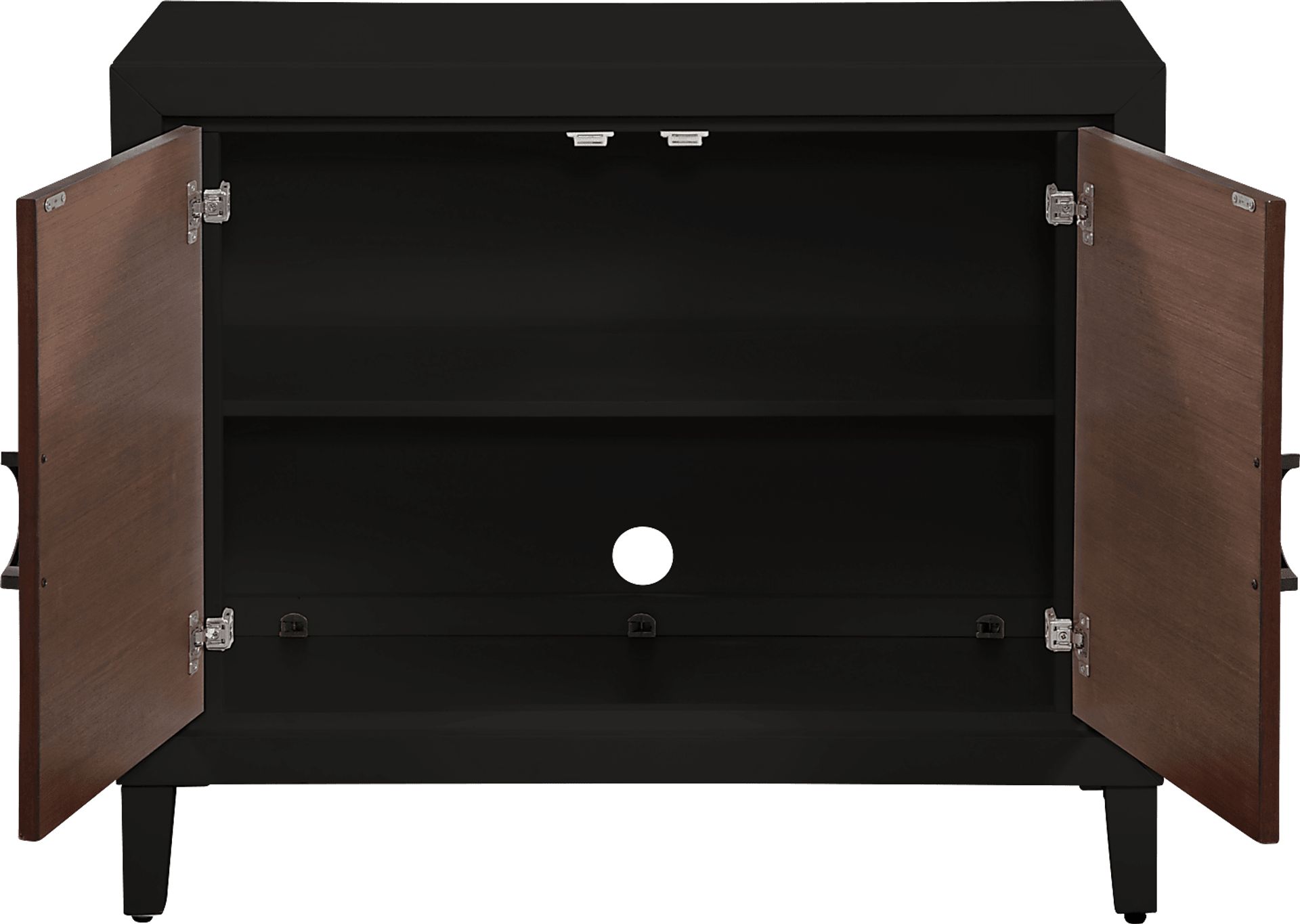 Siamak Black Accent Cabinet - Image 6