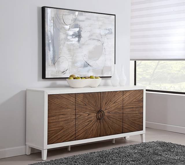 Siamak White Sideboard - Thumbnail - Image 2