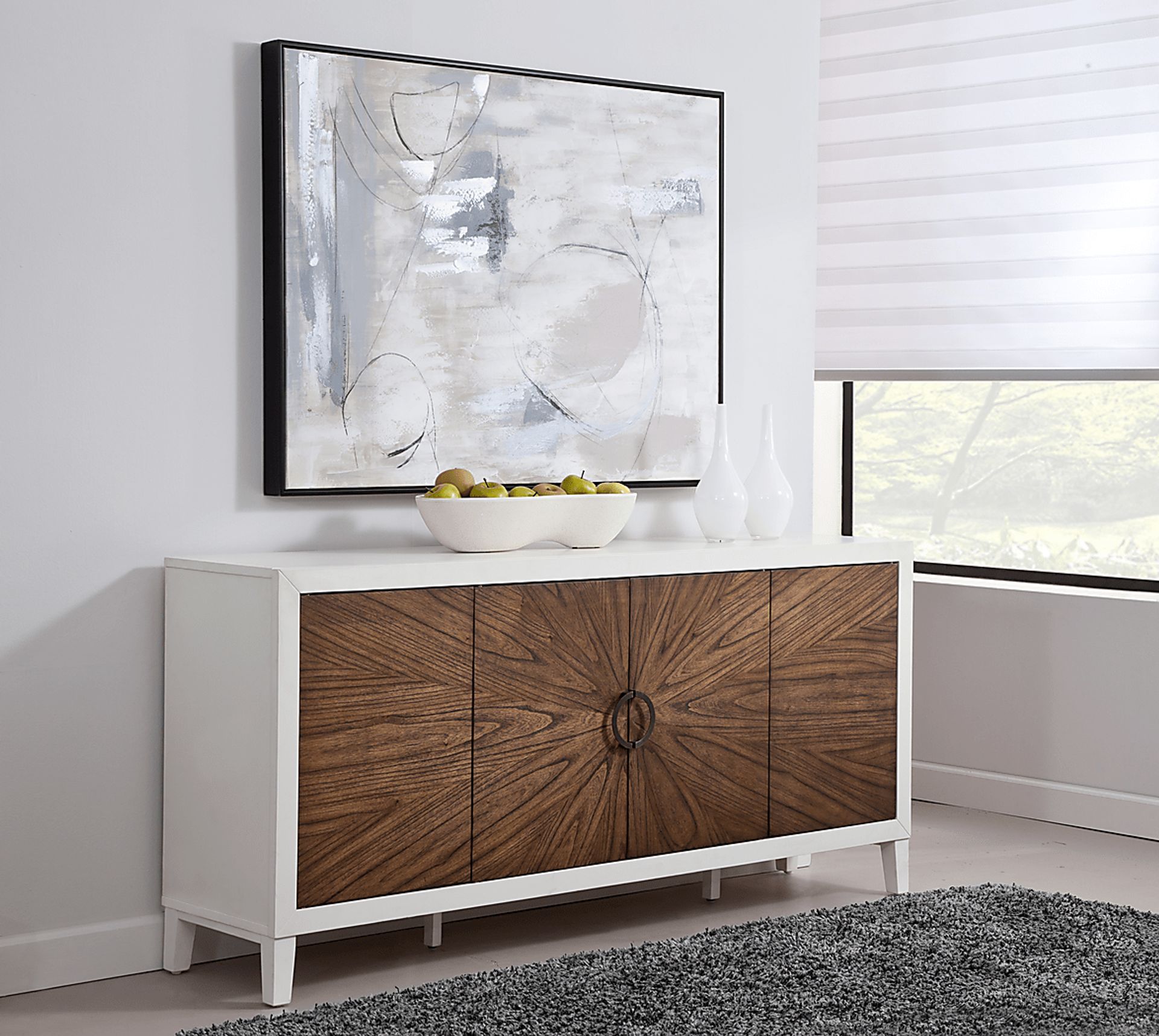 Siamak White Sideboard - Image 2