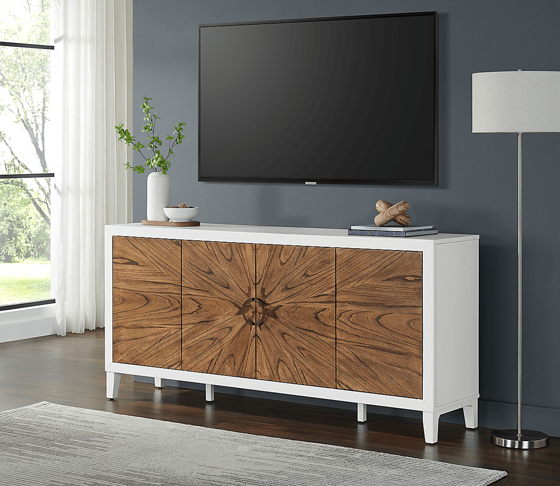 Siamak White Sideboard - Image 3