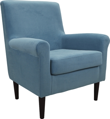 Siamasa Light Blue Accent Chair