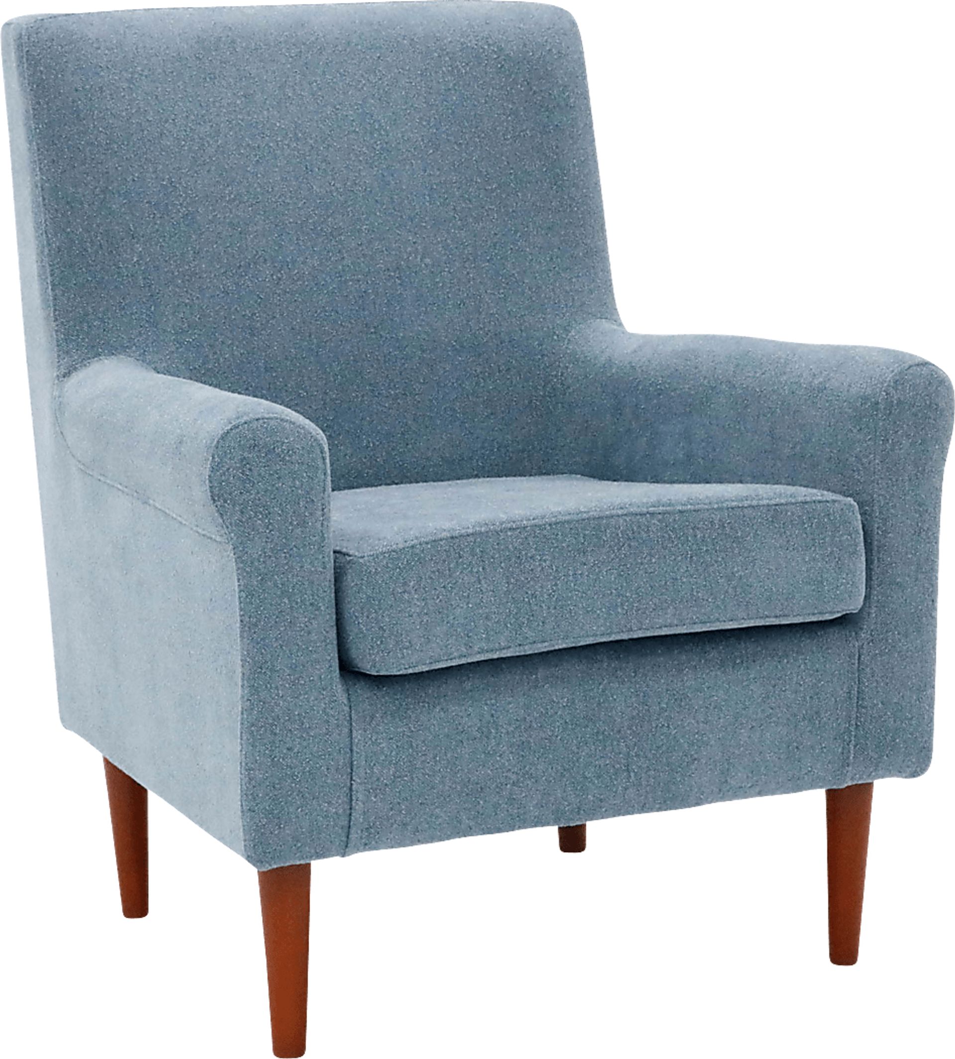 Siamasa II Light Blue Accent Chair - Image 4