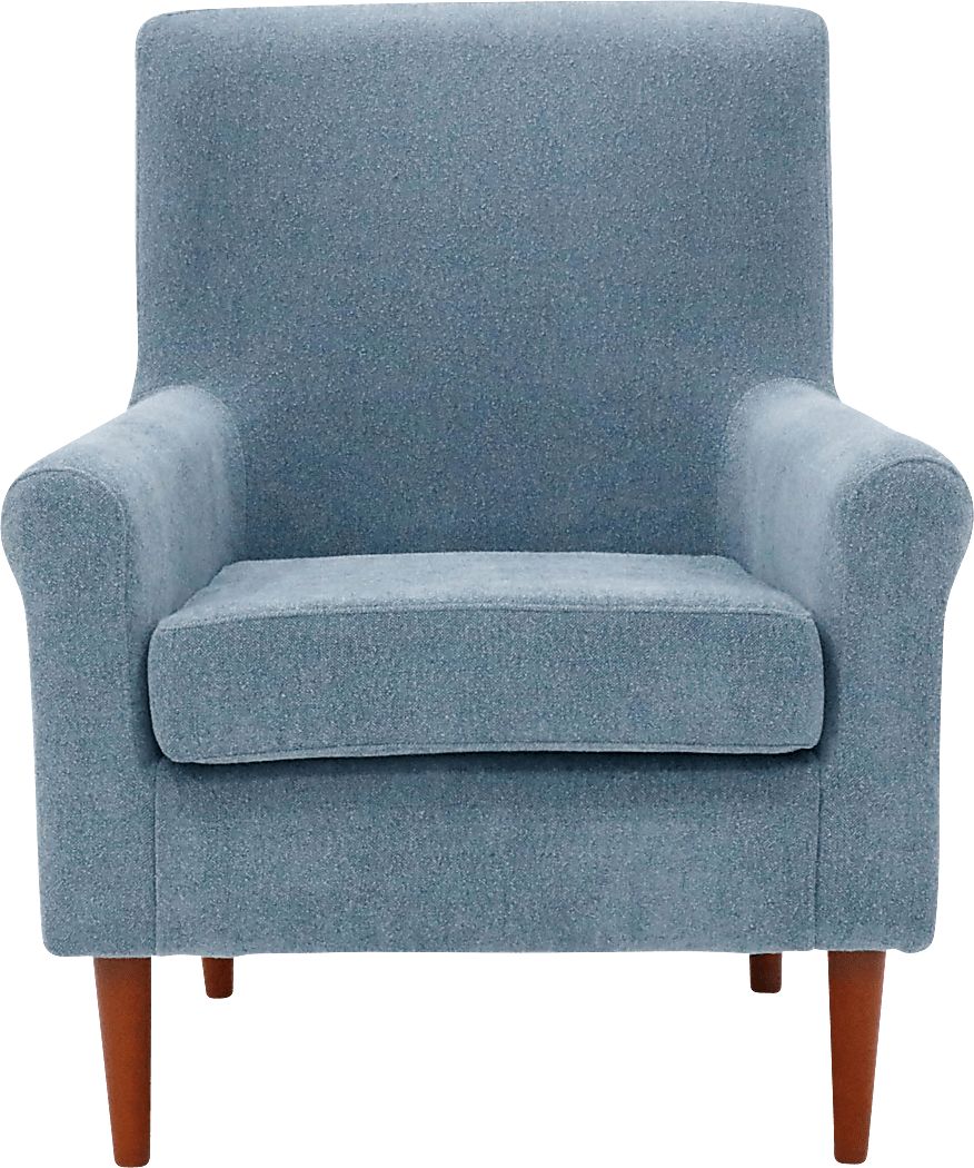 Siamasa II Light Blue Accent Chair