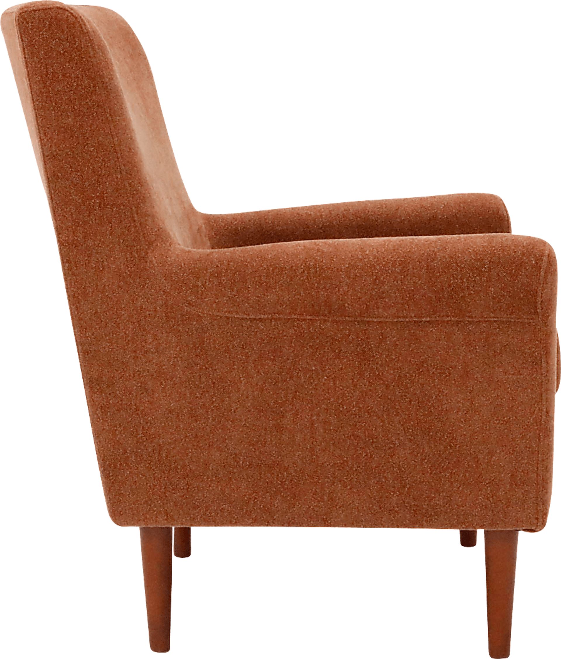 Siamasa II Orange Accent Chair - Image 2