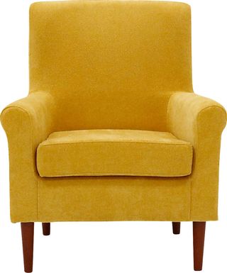 Yellow Accent Chairs: Light Yellow, Gold