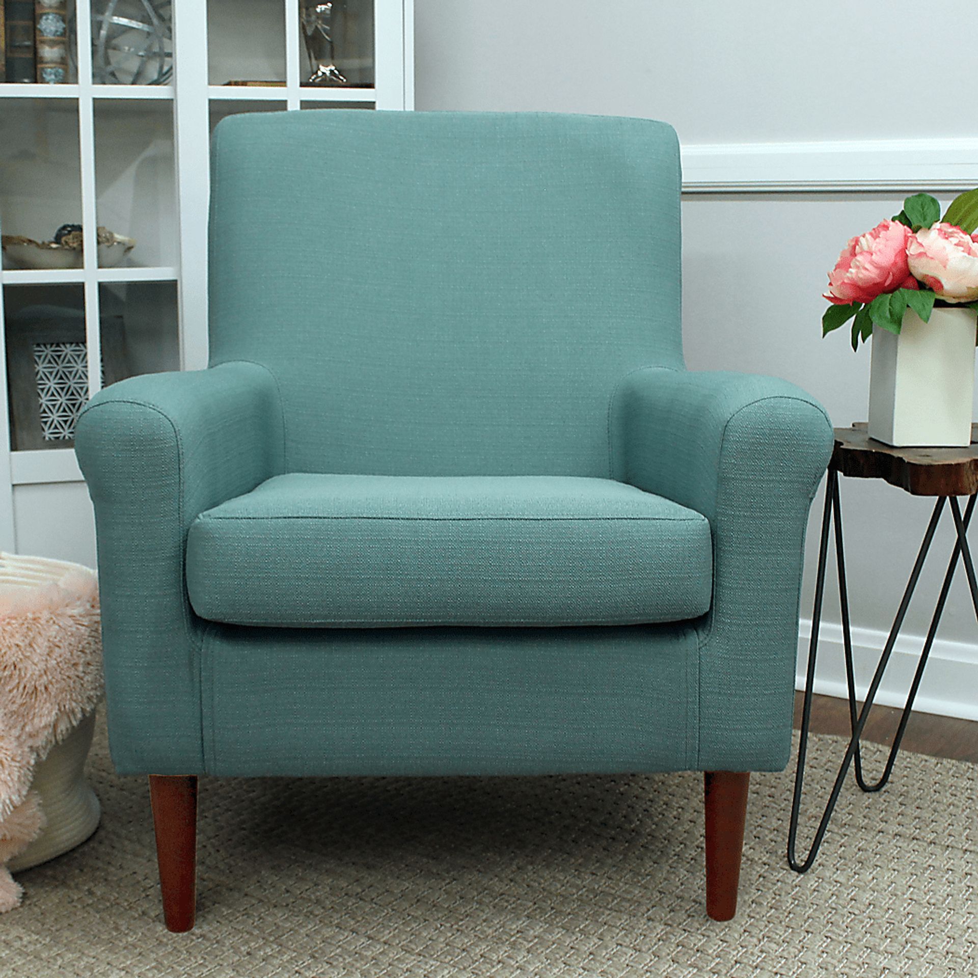 Siamasa Light Green Accent Chair - Image 2