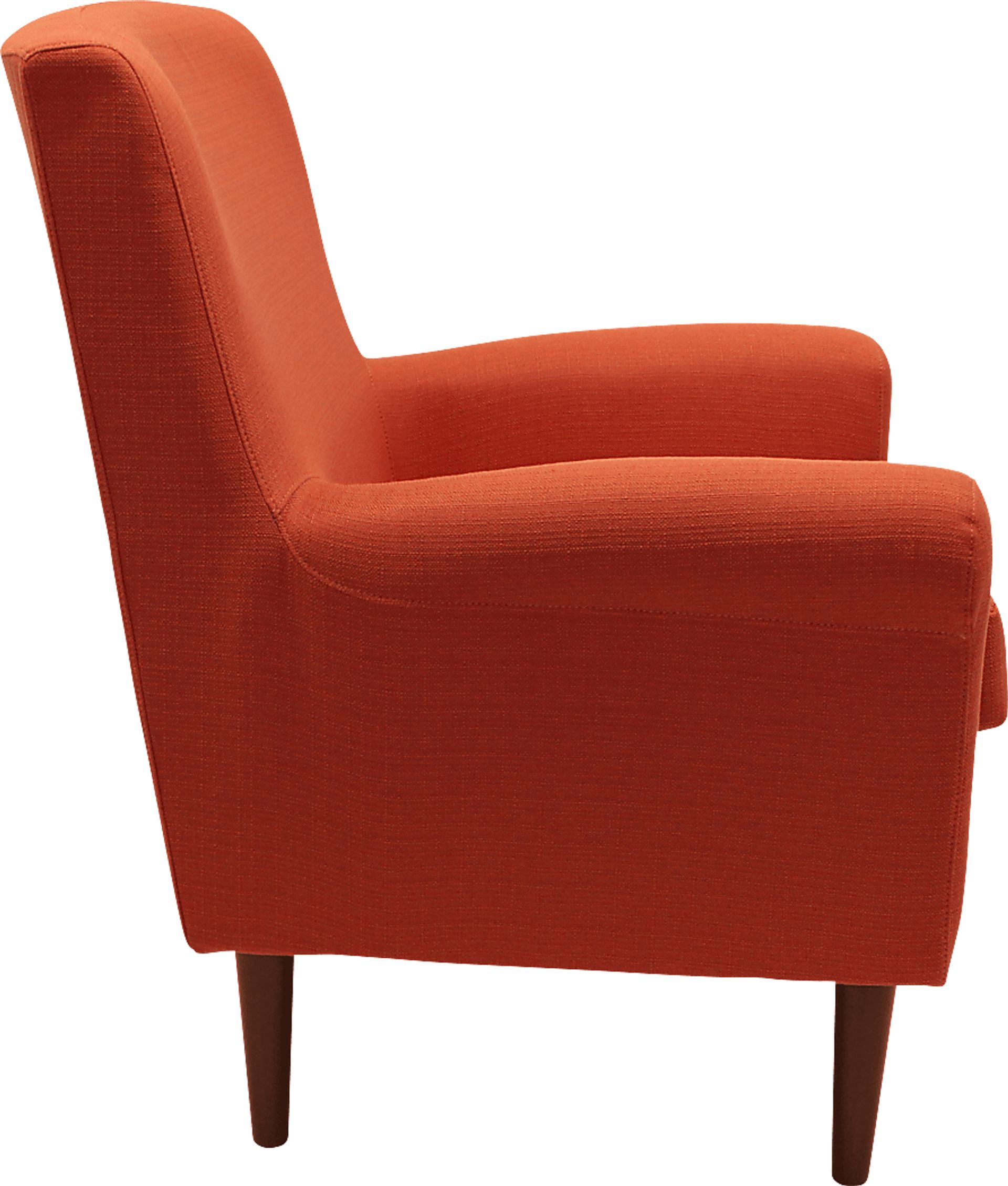 Siamasa Orange Accent Chair - Image 4