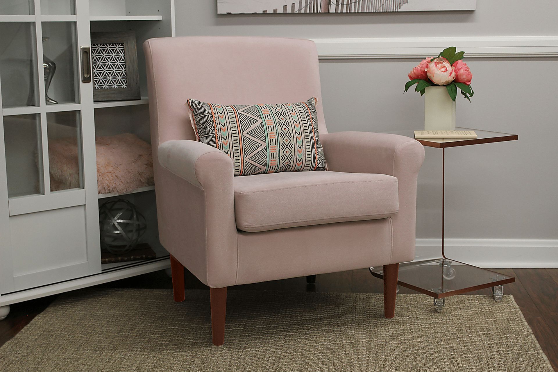 Siamasa Pink Accent Chair - Image 2