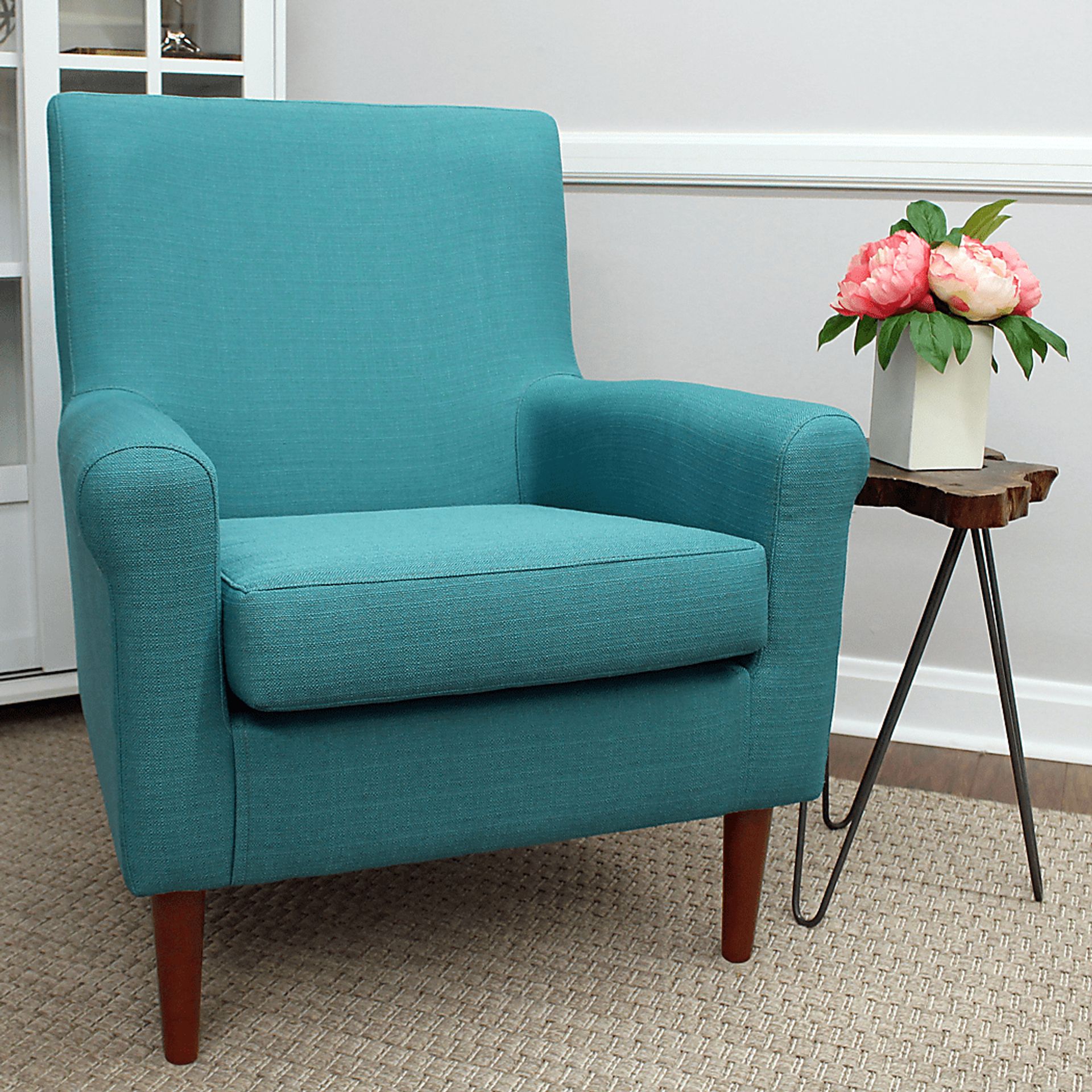 Siamasa Teal Accent Chair - Image 2