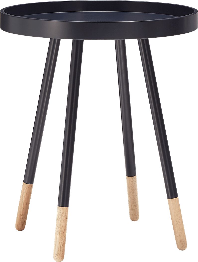 Sibley Lane Black Accent Table