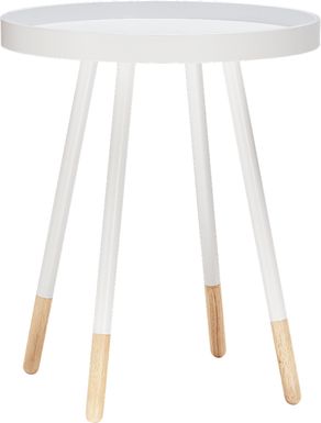 Sibley Lane White Accent Table