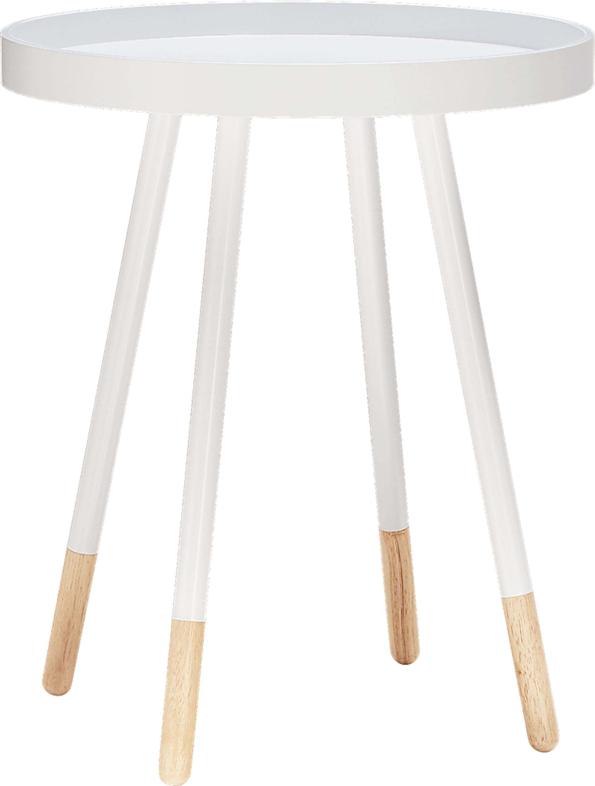 Sibley Lane White Accent Table - Image 1