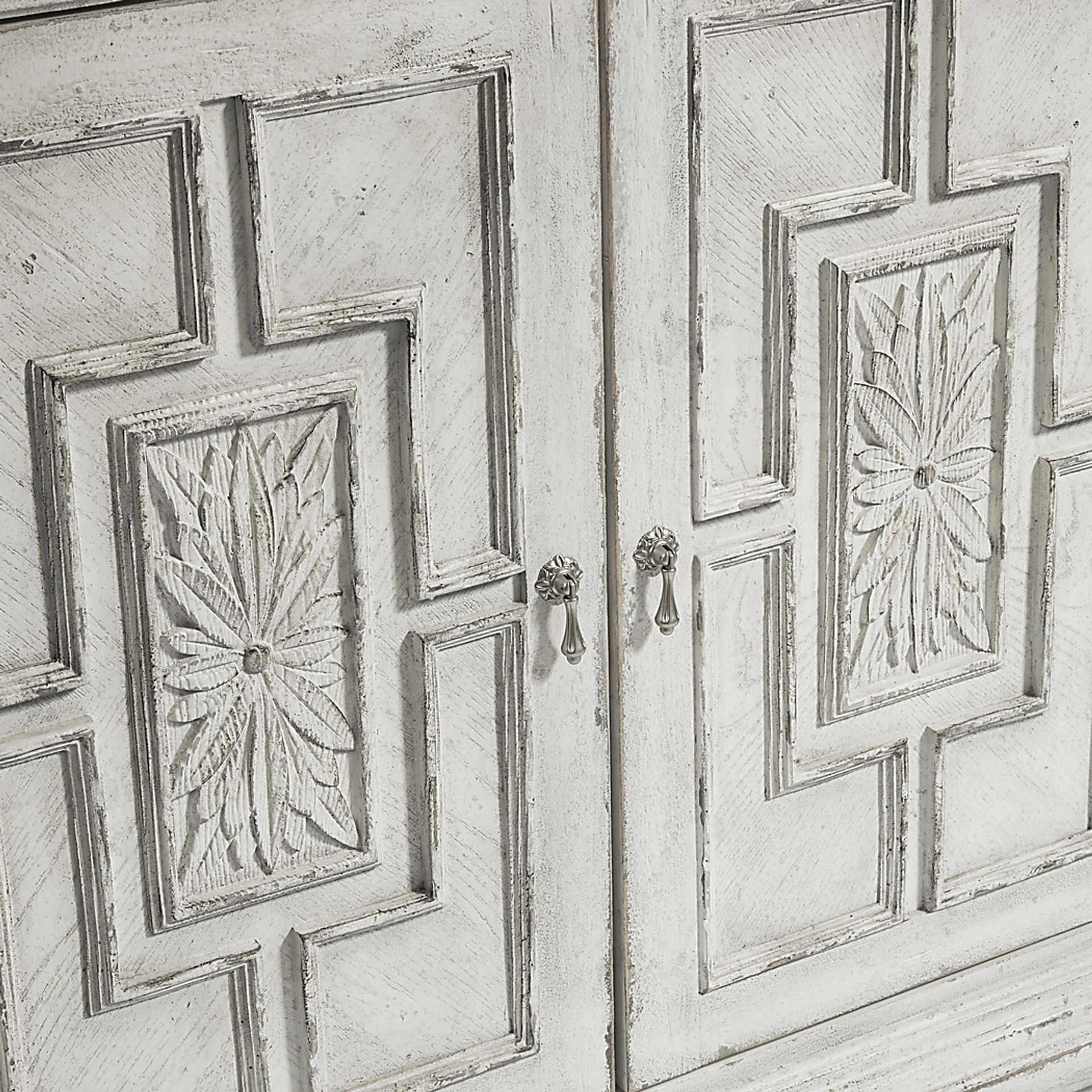 Siblley White Credenza - Image 3