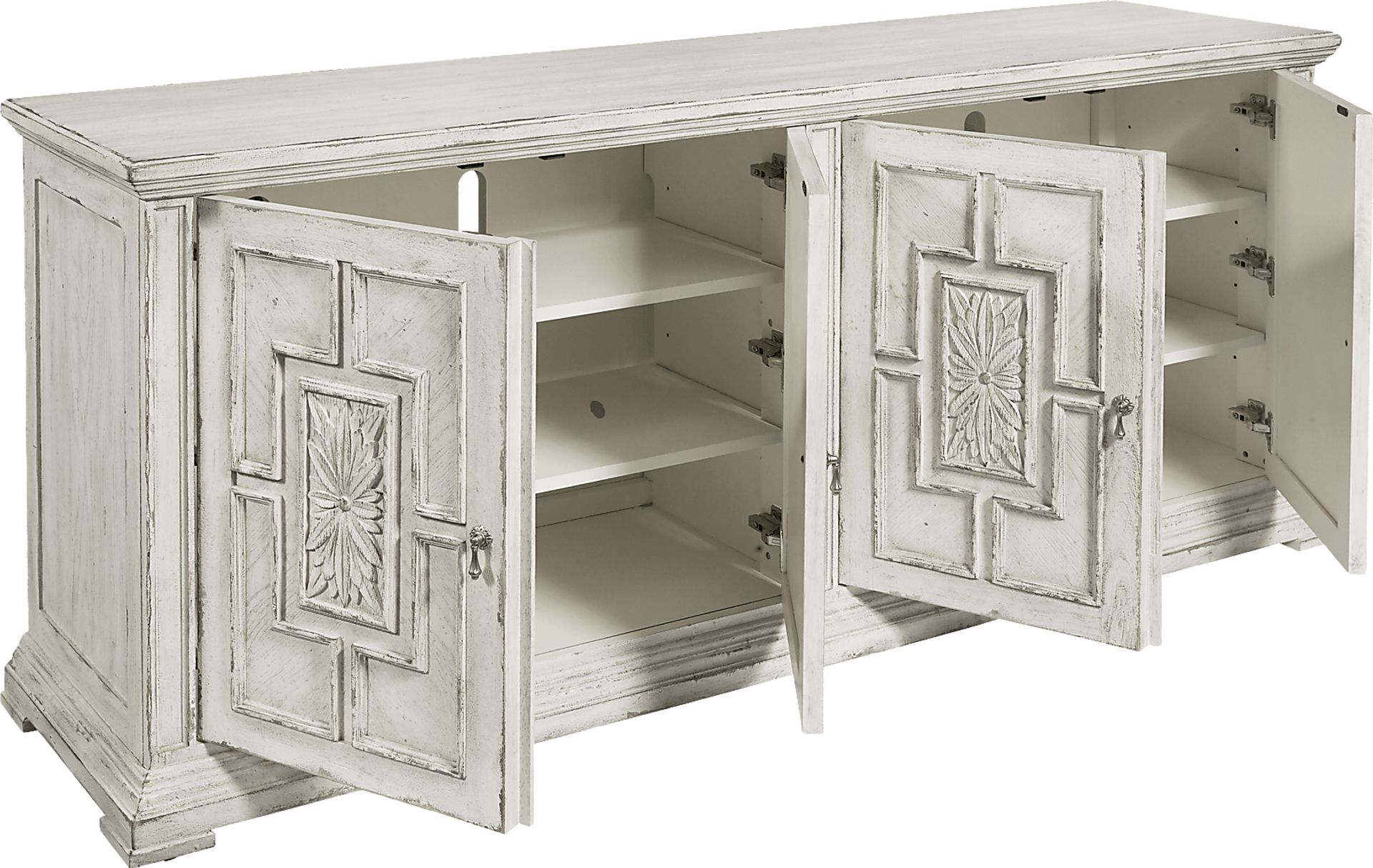 Siblley White Credenza - Image 4