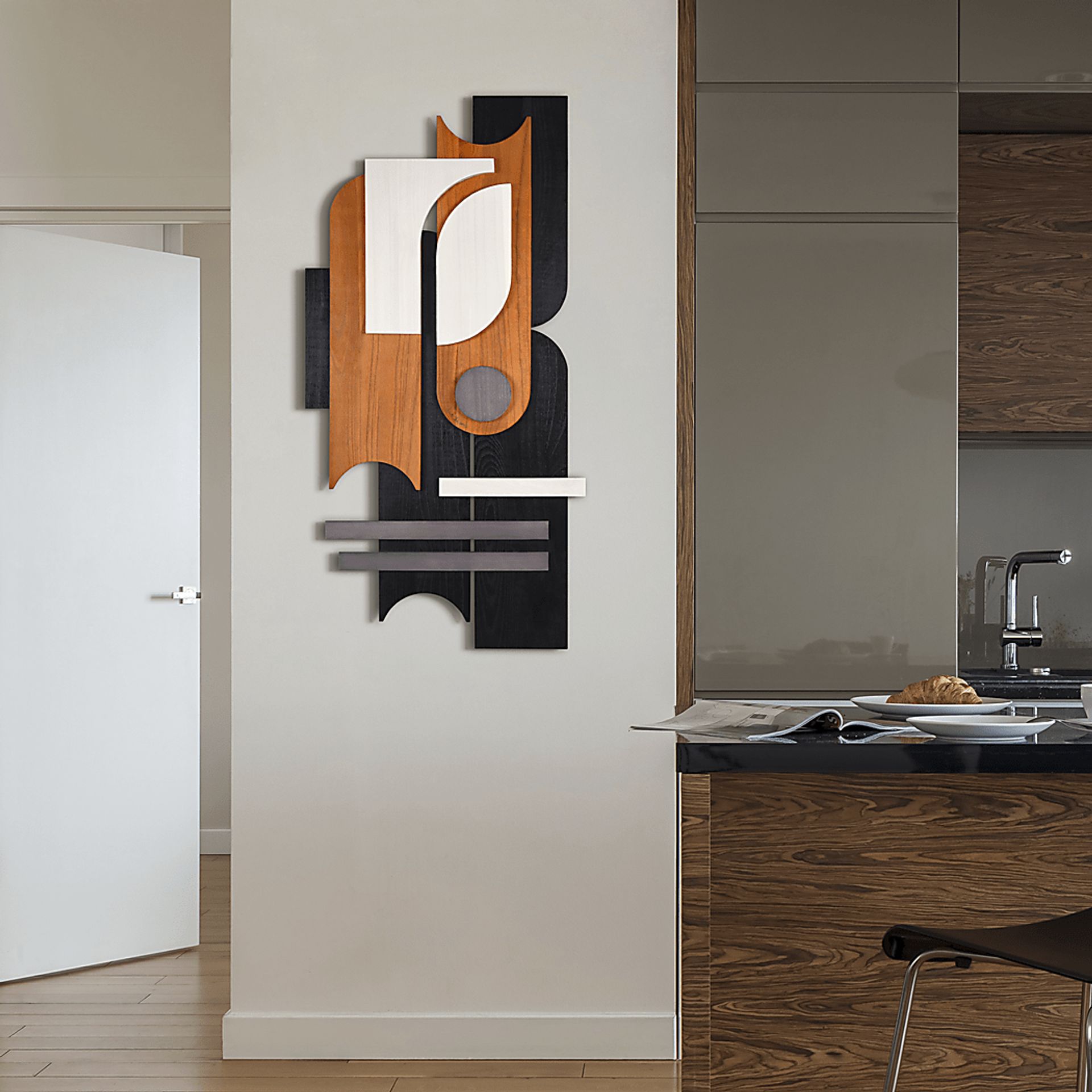 Sichler Orange Wall Decor, Set of 2 - Image 3