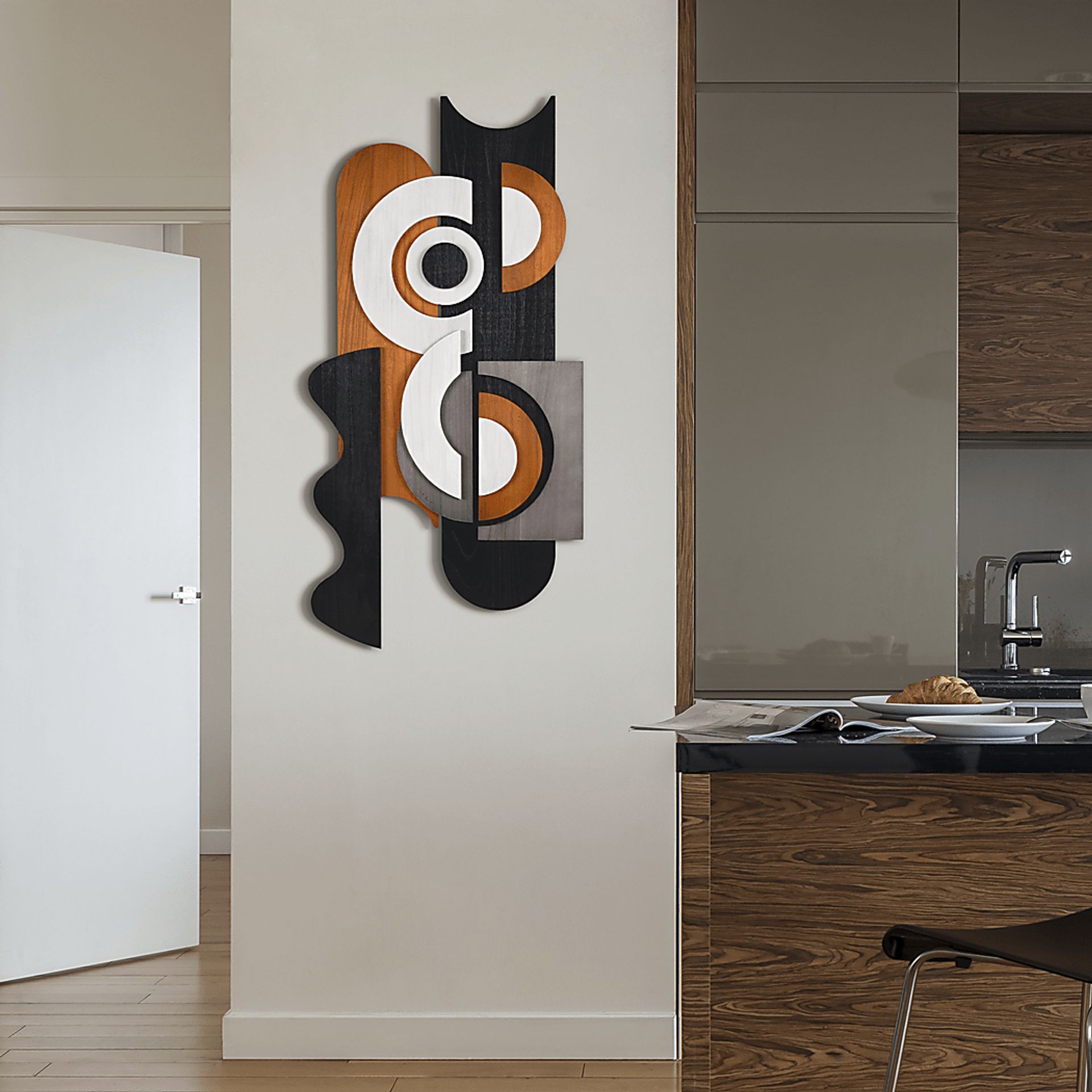 Sichler Orange Wall Decor, Set of 2 - Image 4