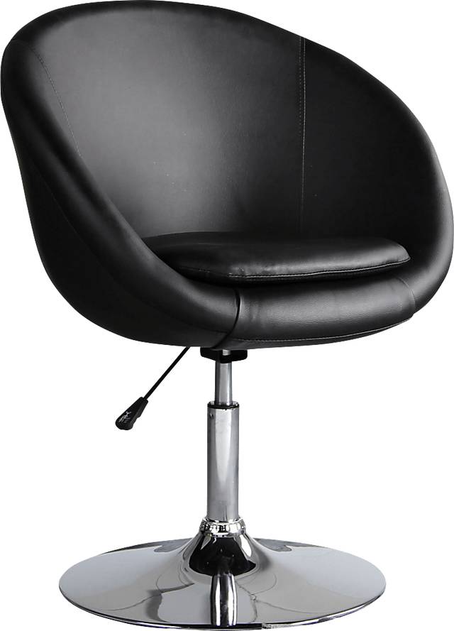 Sidener Black Accent Chair - Thumbnail - Image 4