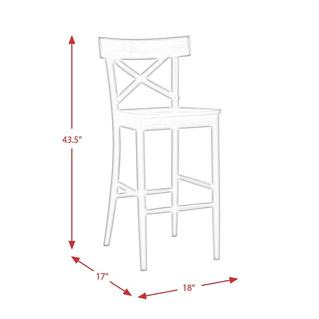 Siebald Natural Bar Stool - Thumbnail - Image 9