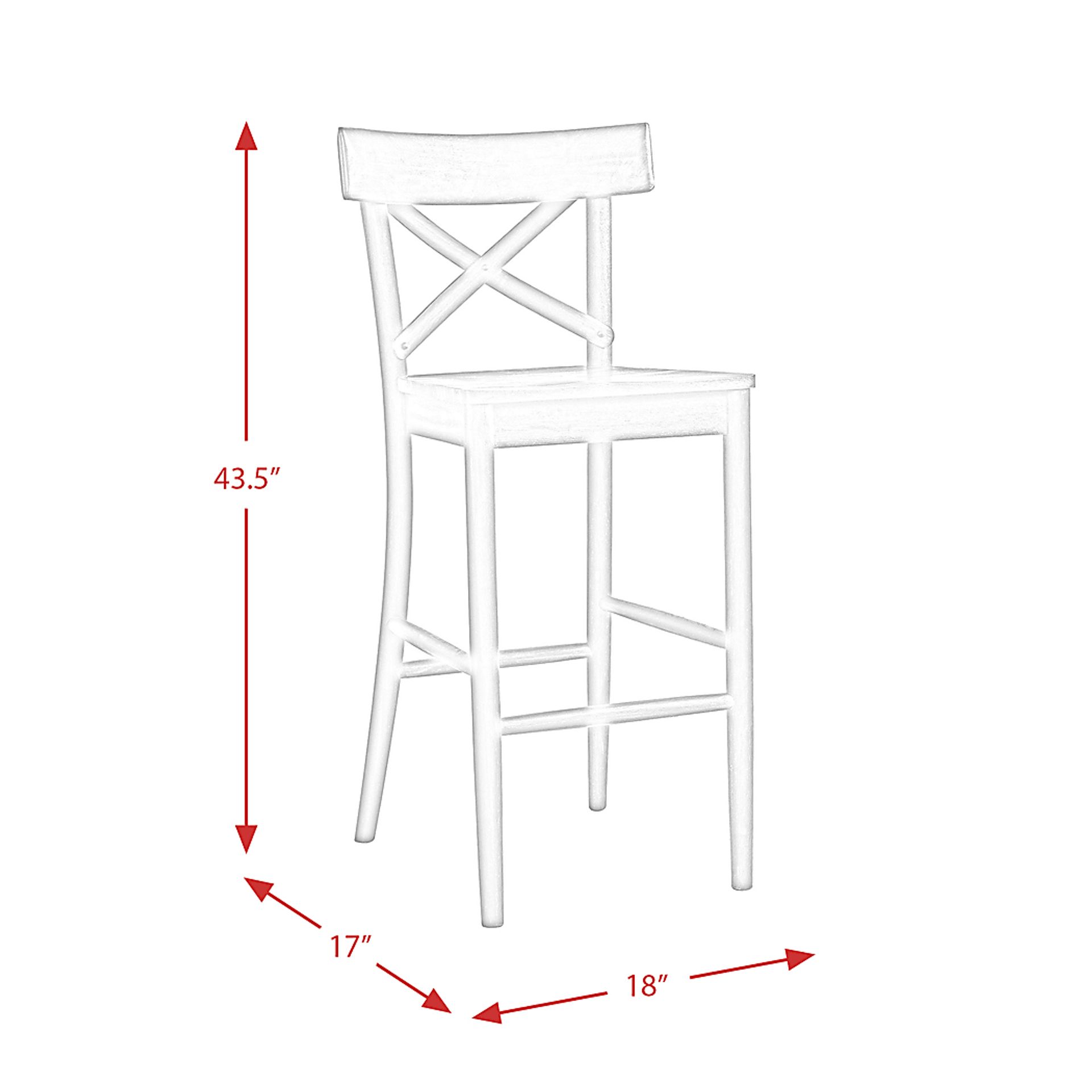 Siebald Natural Bar Stool - Image 9