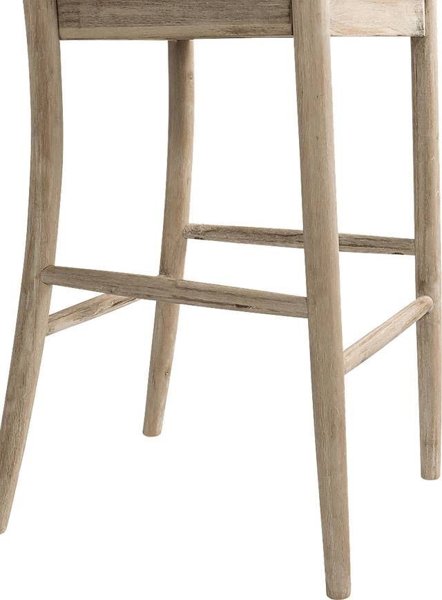 Siebald Natural Bar Stool - Thumbnail - Image 3