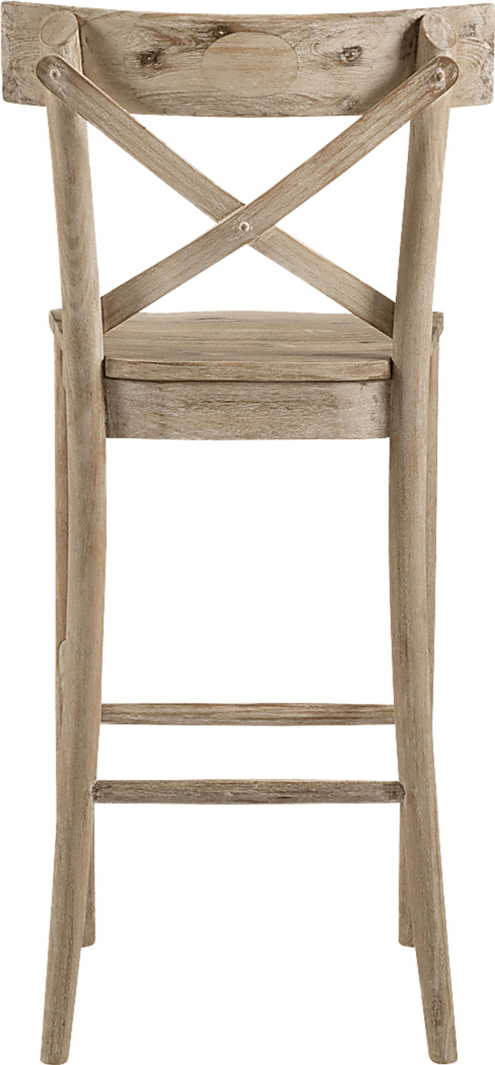 Siebald Natural Bar Stool - Image 6