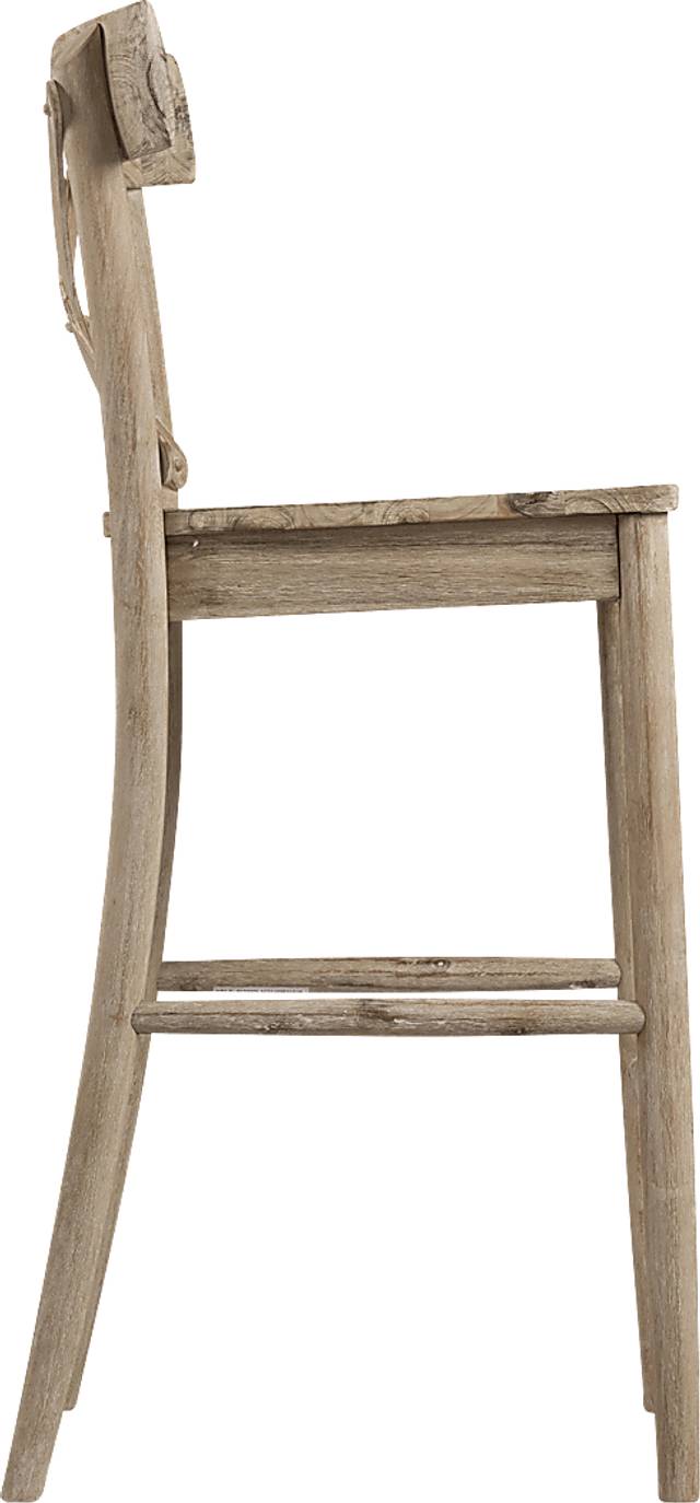 Siebald Natural Bar Stool - Thumbnail - Image 7