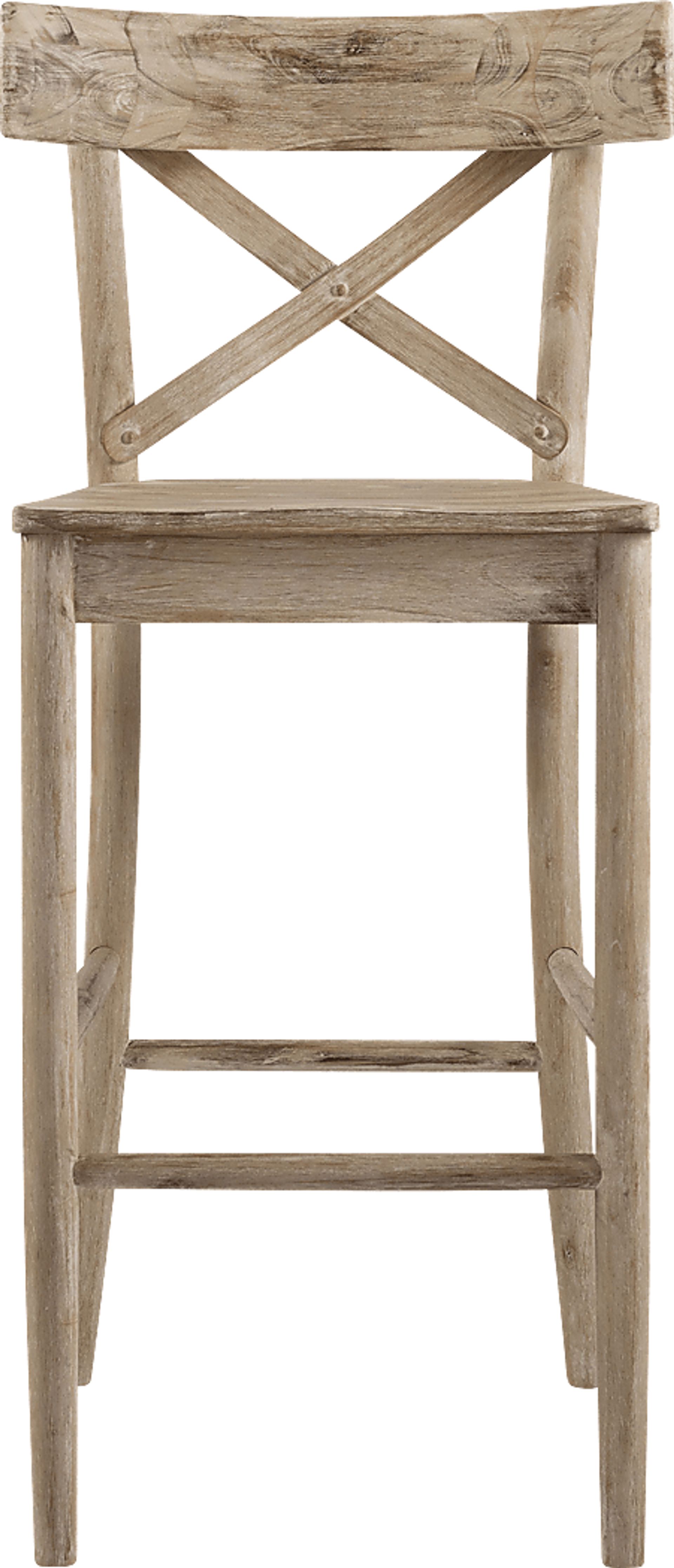 Siebald Natural Bar Stool - Image 8