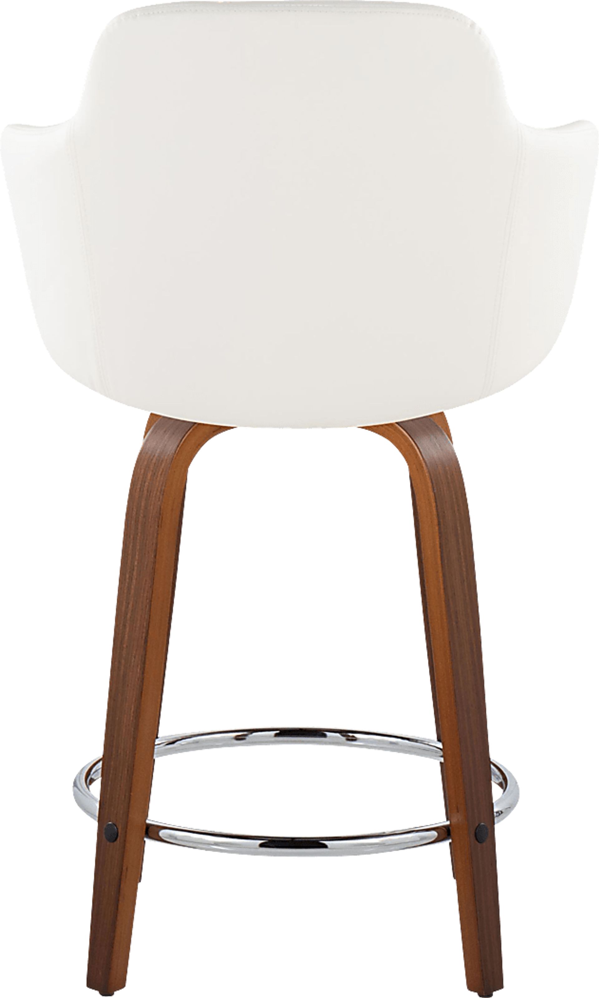 Siebarth VIII White Counter Height Stool, Set of 2 - Image 5